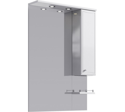 Зеркало-шкаф AQUATON Барселона с подсветкой 700х1080х175 мм Ba.02.07