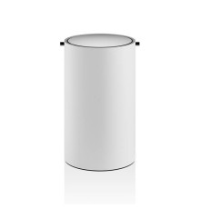 Корзина для бумаги напольная Decor Walther Stone BEMD 185x300 мм белый/сталь полированная 0971154
