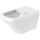Унитаз подвесной Duravit DuraStyle Rimless 62х37 см удлиненный белый 2542090000