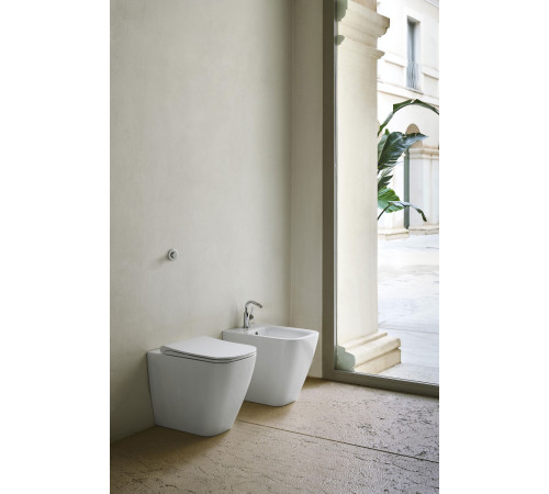 Сиденье для унитаза GSI Nubes Soft Close белое матовое MS96C09