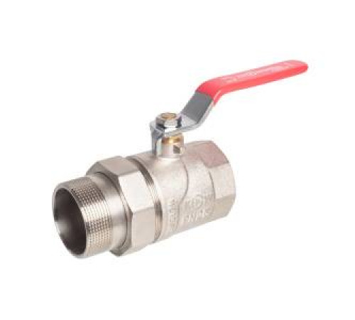 Кран шаровой Kromwell 1 1/2 ВР-НР с полусгоном рычаг KW.185.08