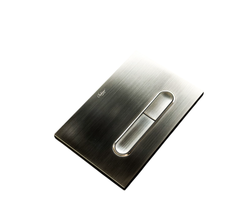 Кнопка смыва для инсталляции Boheme пластик nickel brush 667-NB