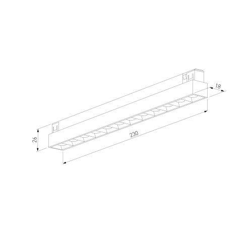 Titan Line Трековый светильник 10W 3000K титан 85528/01