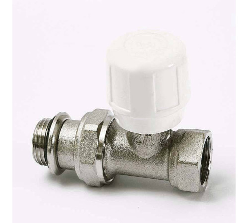 Вентиль ручной Uni-Fitt прямой 1/2 быстрого монтажа никелированный 151N2000
