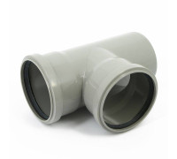 Тройник канализационный Ostendorf HT 110x110 мм 87° 115400