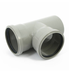 Тройник канализационный Ostendorf HT 110x110 мм 87° 115400