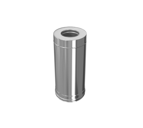 Труба-сэндвич УМК 0.5 м Ø115/200 мм AISI 304 0.8 мм нерж/ceramics 00-00000403