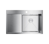 Кухонная мойка Omoikiri Akisame 78-R-IN 78x51 см нержавеющая сталь 4973061