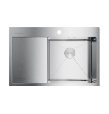 Кухонная мойка Omoikiri Akisame 78-R-IN 78x51 см нержавеющая сталь 4973061