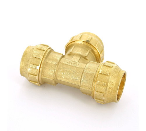 Тройник обжимной Tiemme 32х3.0 мм 3400022