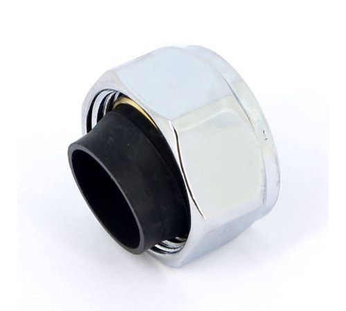 Соединитель обжимной Carlo Poletti 16 x M24x19 ВР хромированный для медных труб A33110B