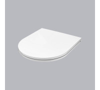 Сиденье для унитаза AM.PM Gem с микролифтом быстросъемное дюропласт C707857WH