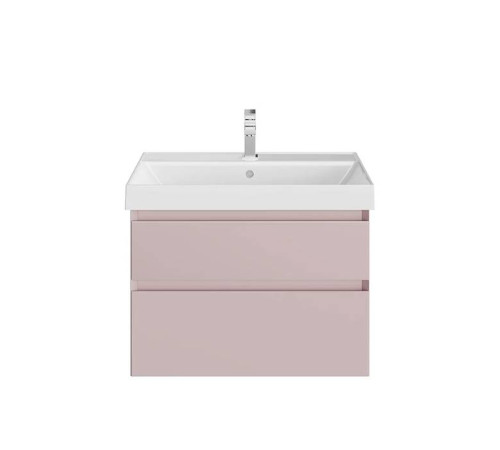 Тумба подвесная Kerama Marazzi Cubo 70 см с ящиками мальва матовая CUB.70.2\MAL