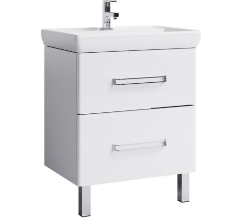 Тумба под умывальник напольная Aquaton Нео 700х830х475 мм 2 ящика Neo.01.07