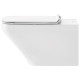 Унитаз подвесной Duravit DuraStyle Rimless 62х37 см удлиненный белый 2542090000