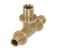 Тройник редукционный TECE TECEspring AX 20х16х20 мм латунь 760509S