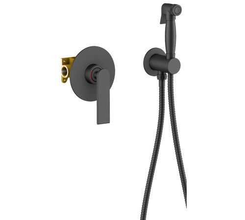 Комплект гигиенического душа Timo Anni черный 2789/03SM