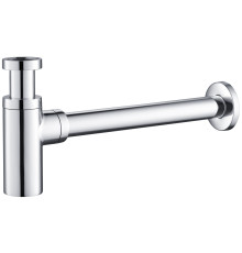 Сифон для раковины Timo 1 1/4 без выпуска латунь хром 958/00L