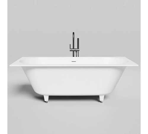 Ванна встраиваемая Salini Ornella Axis 180 Kit 180 х 80 х 60 см S-Stone белый матовый UpDown 103521M