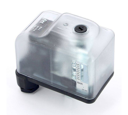 Реле давления UNI-FITT PM 5 с накидной гайкой 1/4 1-5 бар прозрачный корпус 261T0105