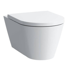 Унитаз подвесной Laufen Kartell 54.5x37x43 см Rimless белый 8.2033.7.000.000.1