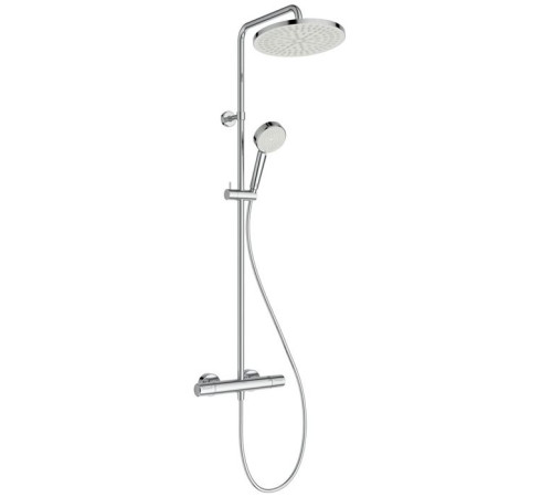Душевая система Ideal Standard Ceratherm T25 с термостатом и верхним душем 250 мм хром A8520AA