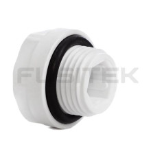 Заглушка полипропиленовая Fusitek PP-R 20x1/2 НР FT03401