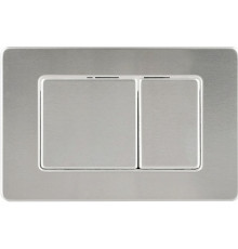 Панель смыва AQUAme нержавеющая сталь сатин AQM4112S