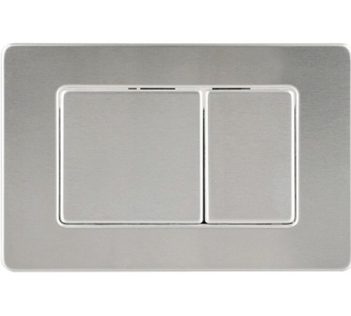 Панель смыва AQUAme нержавеющая сталь сатин AQM4112S