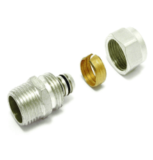 Штуцер компрессионный Meibes Comap TurboSKIN 14x2 - 1/2 НР латунь 9460164