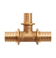 Тройник аксиальный латунный Smart Install 25x3.5-16x2.2-20x2.8 мм 52183S