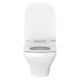 Унитаз подвесной Duravit DuraStyle Rimless 62х37 см удлиненный белый 2542090000