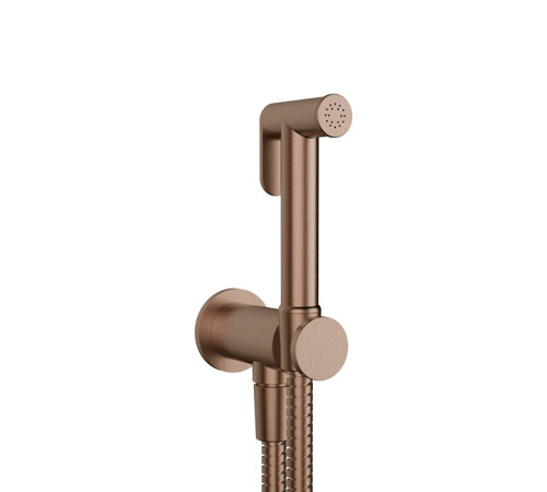 Гигиенический душ Gessi Transparenze настенный Copper Brushed PVD 14331#708