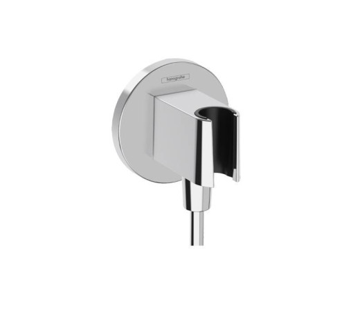 Шланговое подсоединение с держателем Hansgrohe FixFit S хром 26888000