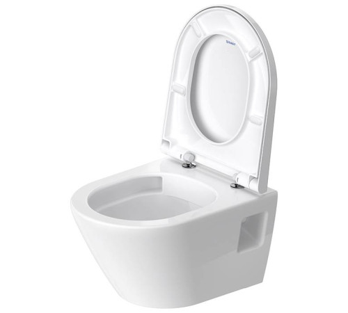 Унитаз подвесной Duravit D-Neo 37x48 см безободковый белый 2587090000
