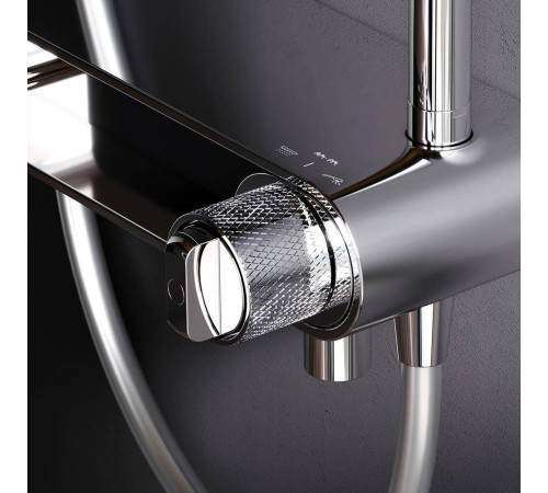 Душевая система AM.PM X-Joy со смесителем-полкой F0785A700