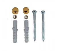 Крепление вертикальное Kerasan для напольных унитазов и биде золото 760391