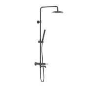 Душевая система Damixa Scandinavian Pure черный матовый 936740300