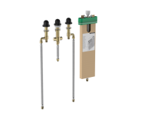 Скрытая часть для смесителя на борт ванны на 4 отверстия Hansgrohe 13440180