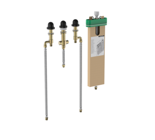 Скрытая часть для смесителя на борт ванны на 4 отверстия Hansgrohe 13440180