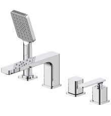 Смеситель на борт ванны Timo Torne на 4 отверстия комплект хром 4330/00Y