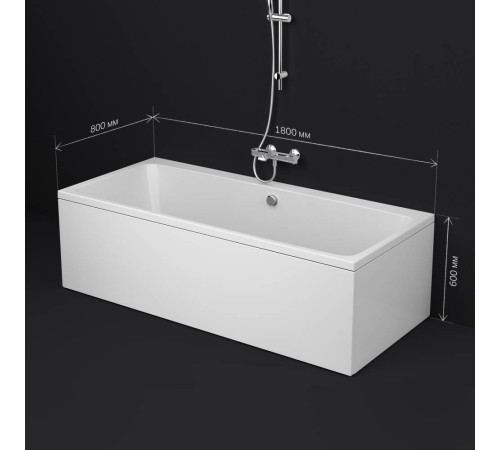 Ванна акриловая AM.PM Func 180x80 см W84A-180-080W-A