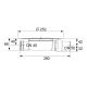 Сифон низкий горизонтальный TECEdrainpoint S DN 50 3601400