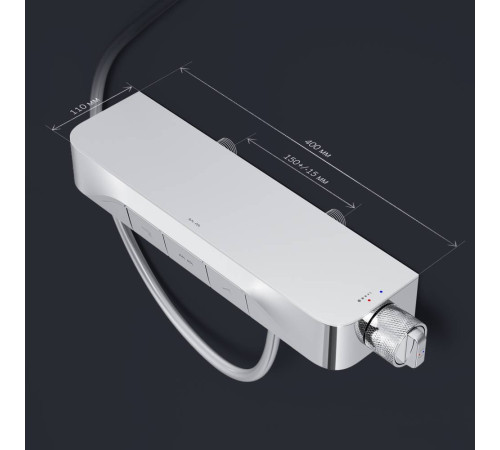 Смеситель для ванны и душа AM.PM Func F8F10500