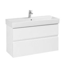 Тумба под раковину подвесная Roca Oleta 100х37х54 см 2 ящика белая A857641806