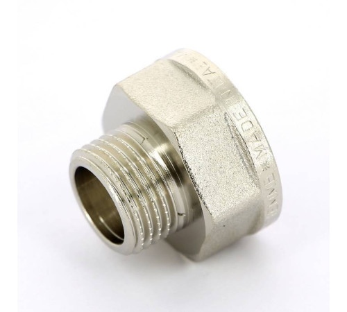 Переходник НВ Tiemme 1/2x3/4 никелированный 1500127