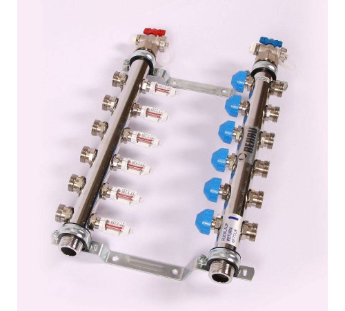 Коллекторная группа REHAU HKV-D 1 x 3/4 6 выходов 208061