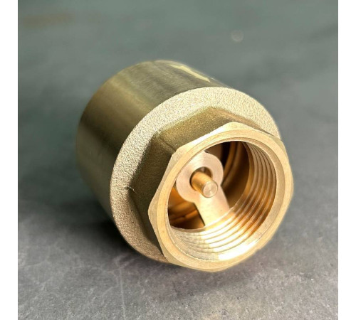 Клапан обратный STOUT пружинный с латунным затвором 3/4 ВВ CV201002