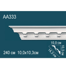Карниз потолочный полиуретановый Perfect AA333