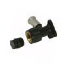 Водорозетка Henco ПВДФ пресс 20x1/2 ВР 56 мм с заглушкой HE 2PK-2004BP